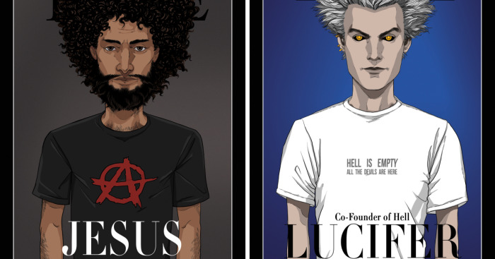 I Redesign Biblical Characters, So They’d Fit For The 21st Century