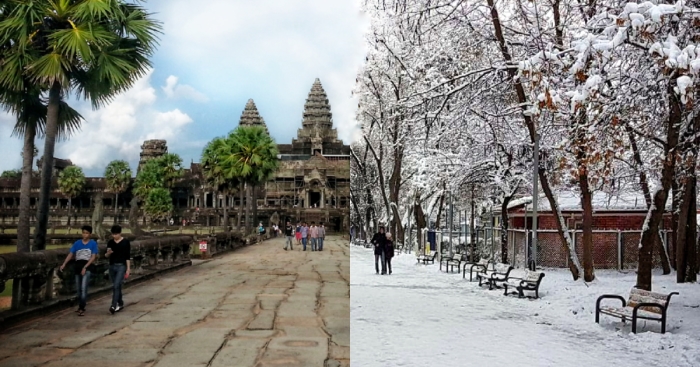 I Find Myself On The Roads – Turkish Traveller Great Collage Works