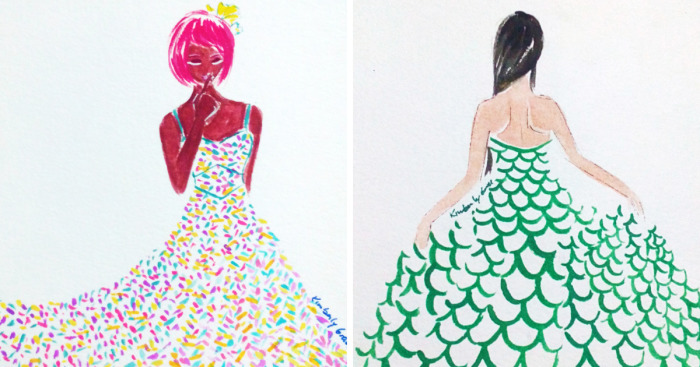 I Create Mini Paintings Featuring Patterns And Prints To Curb My Fear Of Them (Part 2)