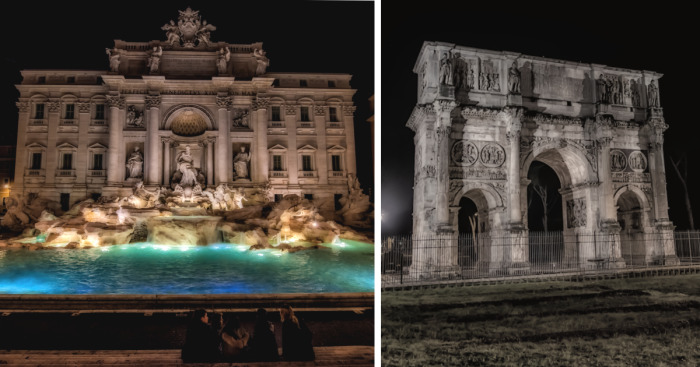 I Managed To Capture Tourist Free Images Of Romes Sites