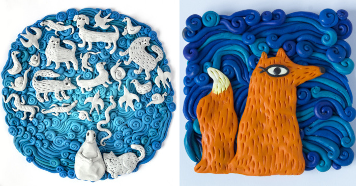 I Rediscovered The Joy Of Creating Pictures From Polymer Clay