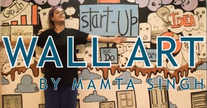 I Danced Along While Making Doodles On The Wall