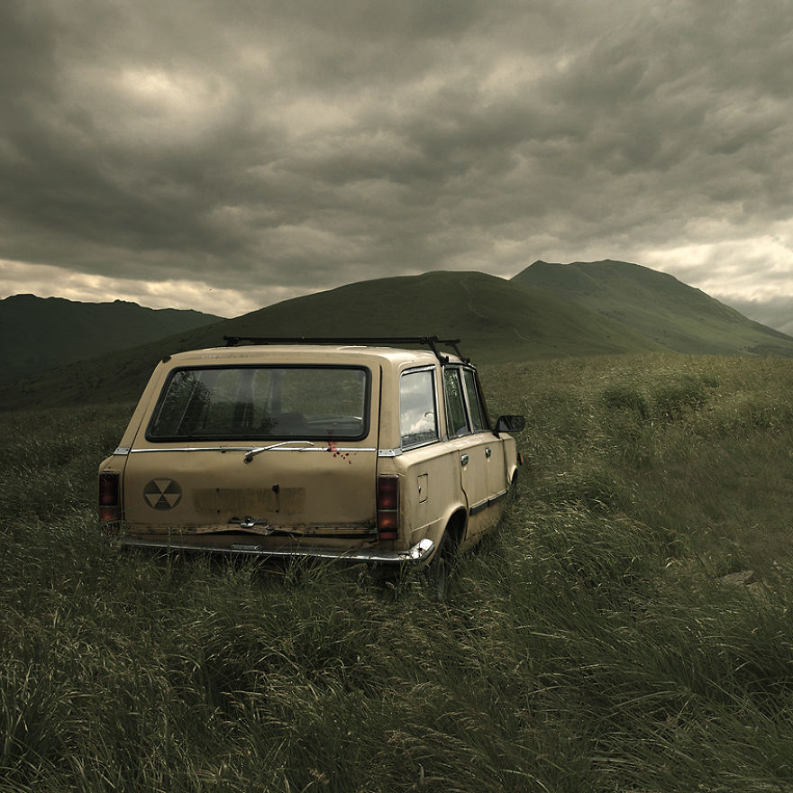 I Rescue Beautiful Old Cars From Being Forgotten Using Digital Art I Rescue Beautiful Old Cars From Being Forgotten Using Digital Art