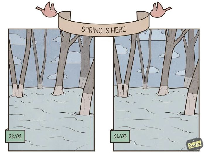 Russian Illustrator Draws Sarcastic Illustrations That You’ll Need To See Twice To Understand