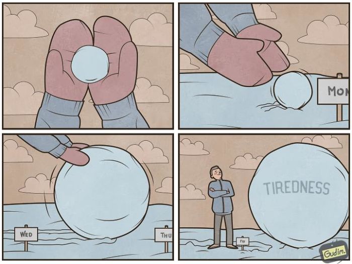 Russian Illustrator Draws Sarcastic Illustrations That You’ll Need To See Twice To Understand