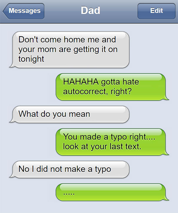 Funny Dad Text