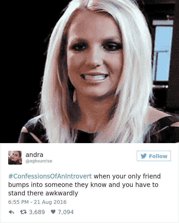 Introvert Tweet