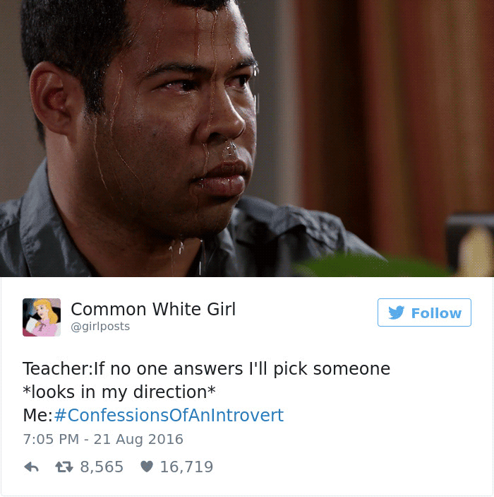 Introvert Tweet