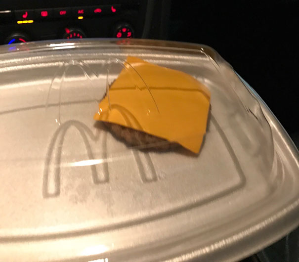 When You Go To McDonald's And Ask For An Egg McMuffin With Sausage And Cheese Only