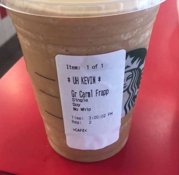 When You Pause And Say "Uh" When They Ask Your Name At Starbucks