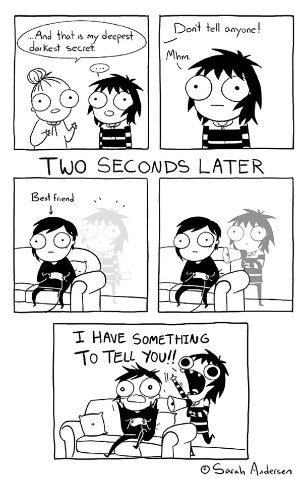 Sarah's Scribbles Comics