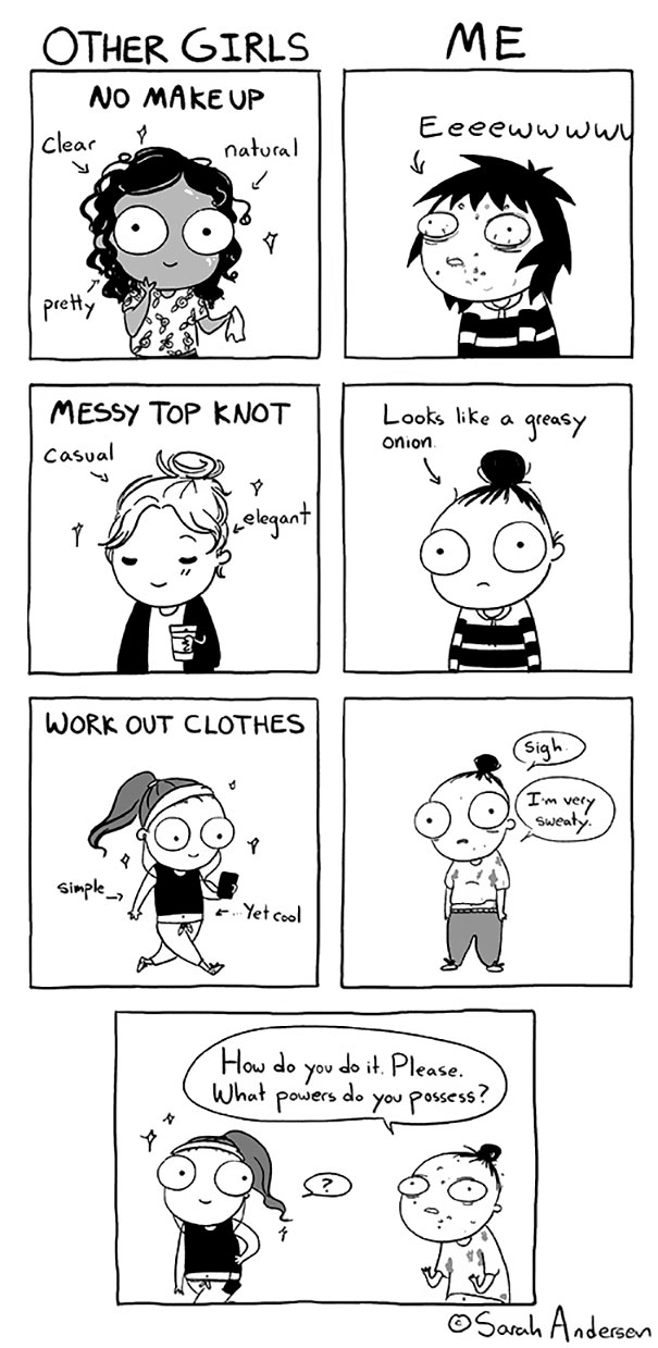 Sarah's Scribbles Comics