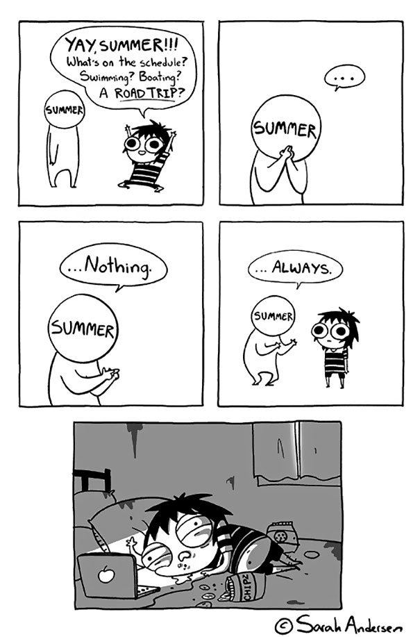 Sarah's Scribbles Comics