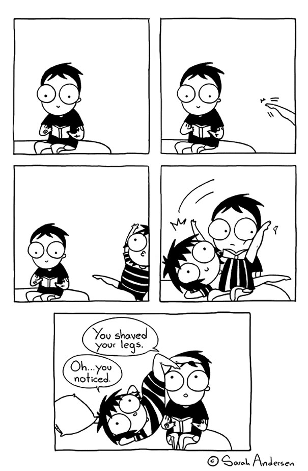 Sarah's Scribbles Comics