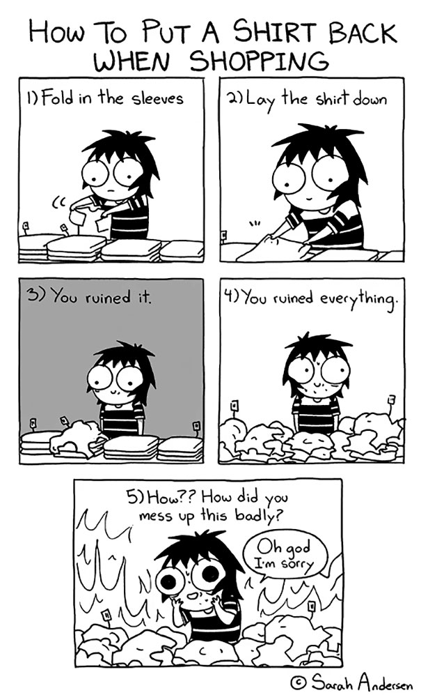 Sarah's Scribbles Comics