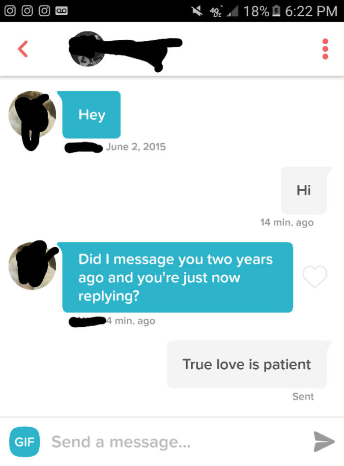 True Love Is Patient
