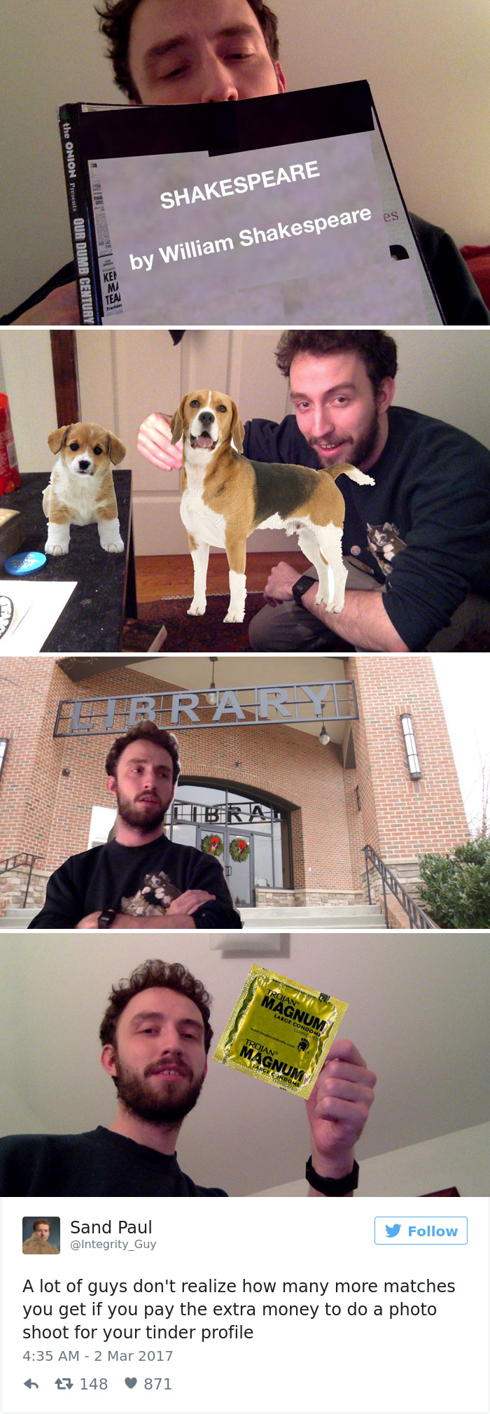 You Should Always Pay The Extra Money To Do A Photo Shoot For Your Tinder Profile