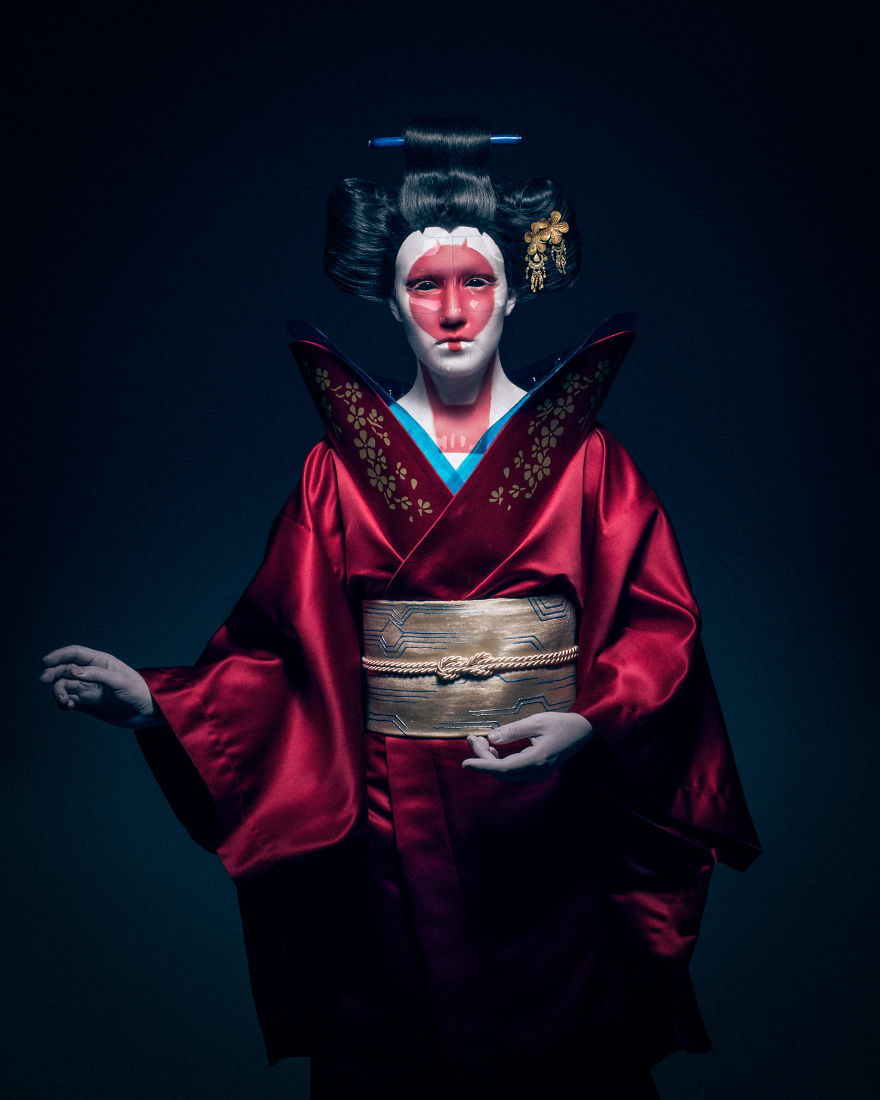 I Recreated Robot Geisha From Ghost In The Shell I Recreated Robot Geisha From Ghost In The Shell