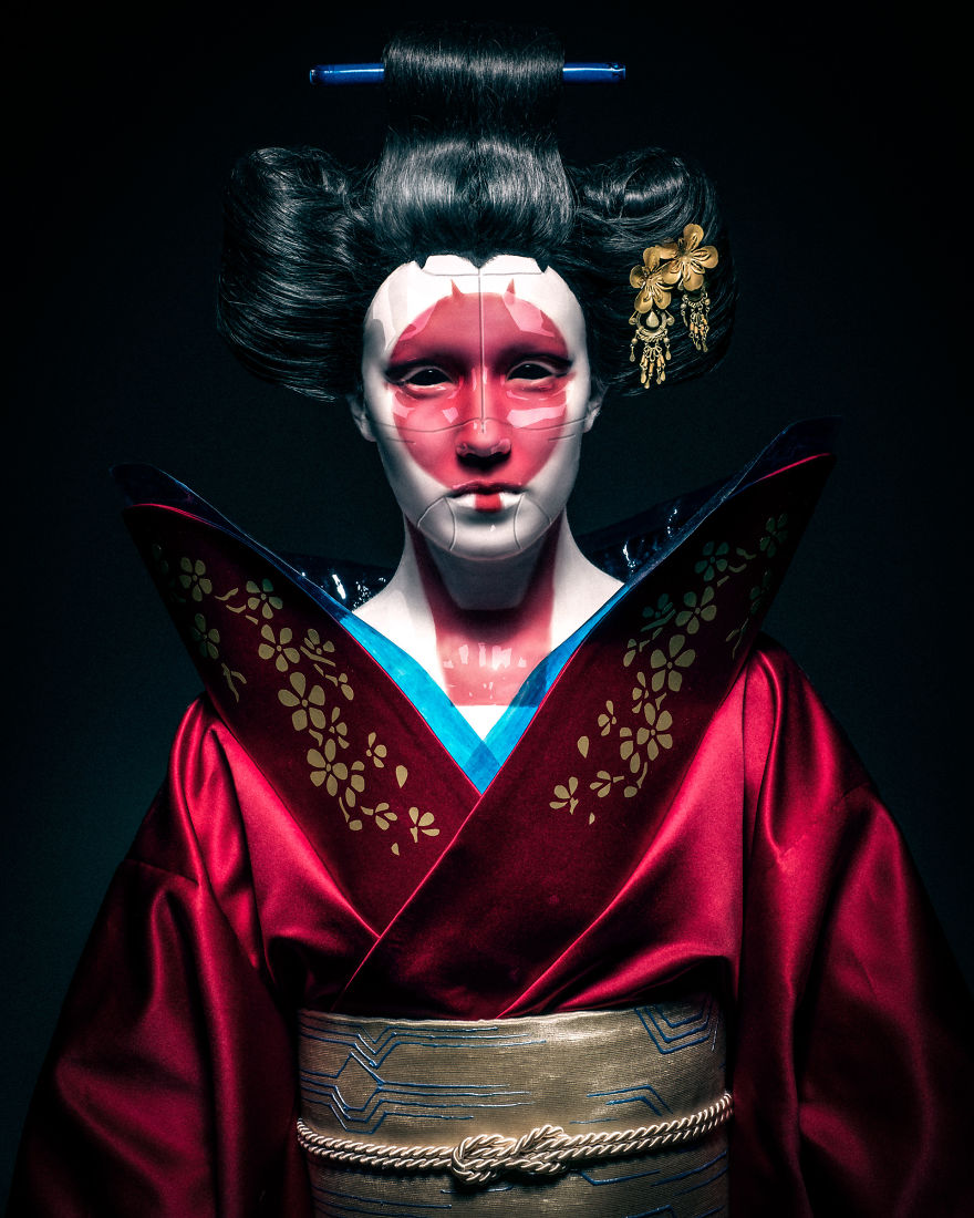 I Recreated Robot Geisha From Ghost In The Shell I Recreated Robot Geisha From Ghost In The Shell
