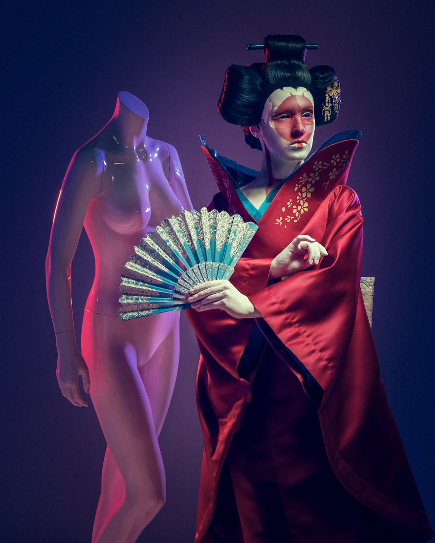 I Recreated Robot Geisha From Ghost In The Shell