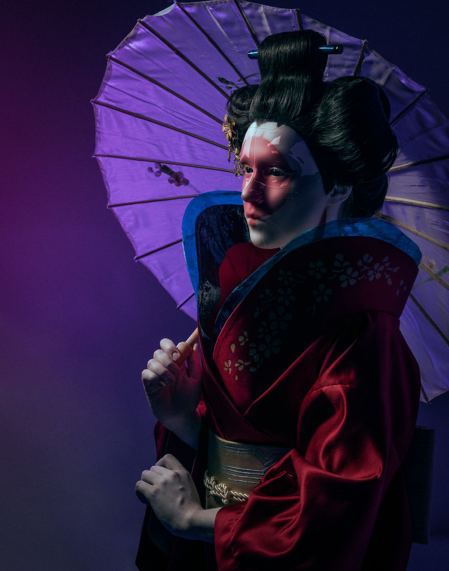 I Recreated Robot Geisha From Ghost In The Shell I Recreated Robot Geisha From Ghost In The Shell