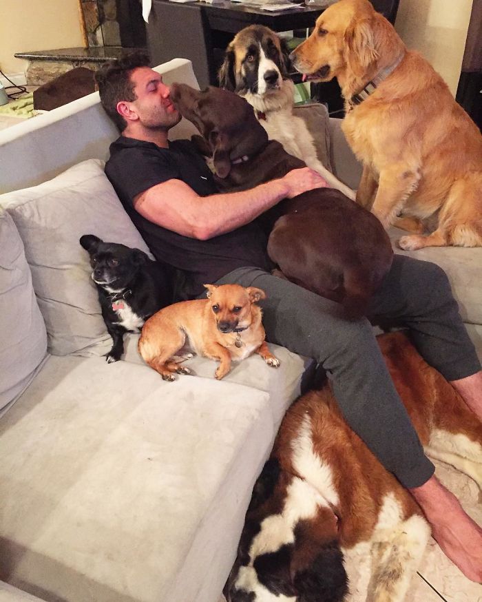 This Man Won't Stop Adopting Rescue Animals, And Here's How He Lives This Man Won't Stop Adopting Rescue Animals, And Here's How He Lives