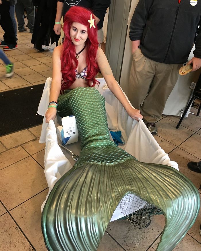 Disney Obsessed Girl Spent Over $3,000 Usd To Transform Herself Into The Little Mermaid