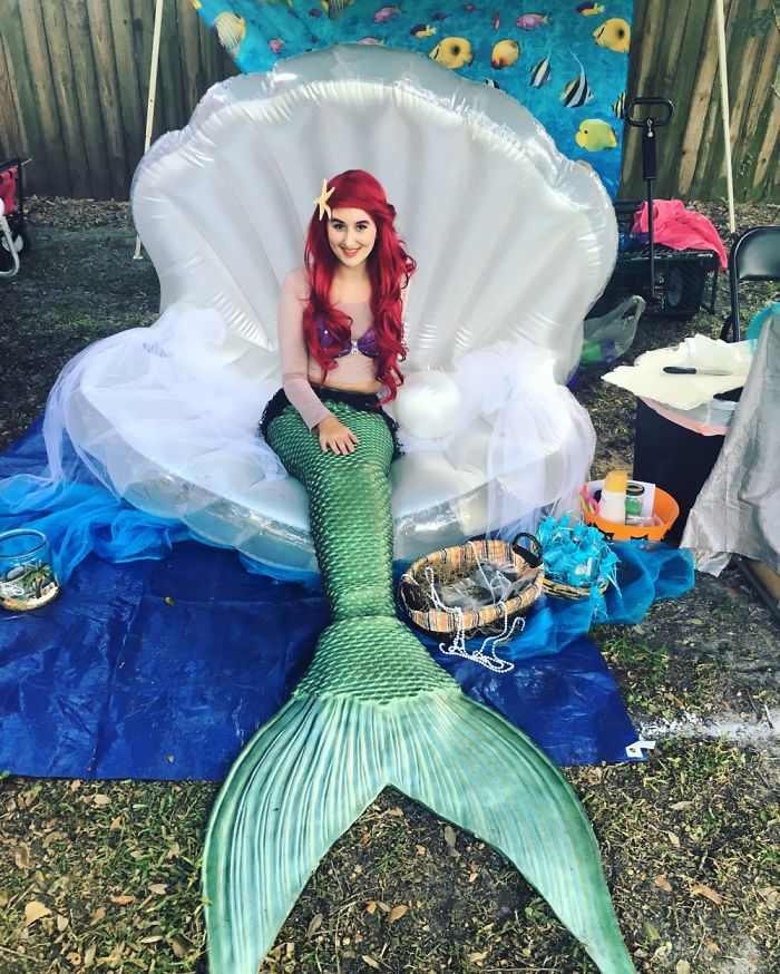 Disney Obsessed Girl Spent Over $3,000 Usd To Transform Herself Into The Little Mermaid