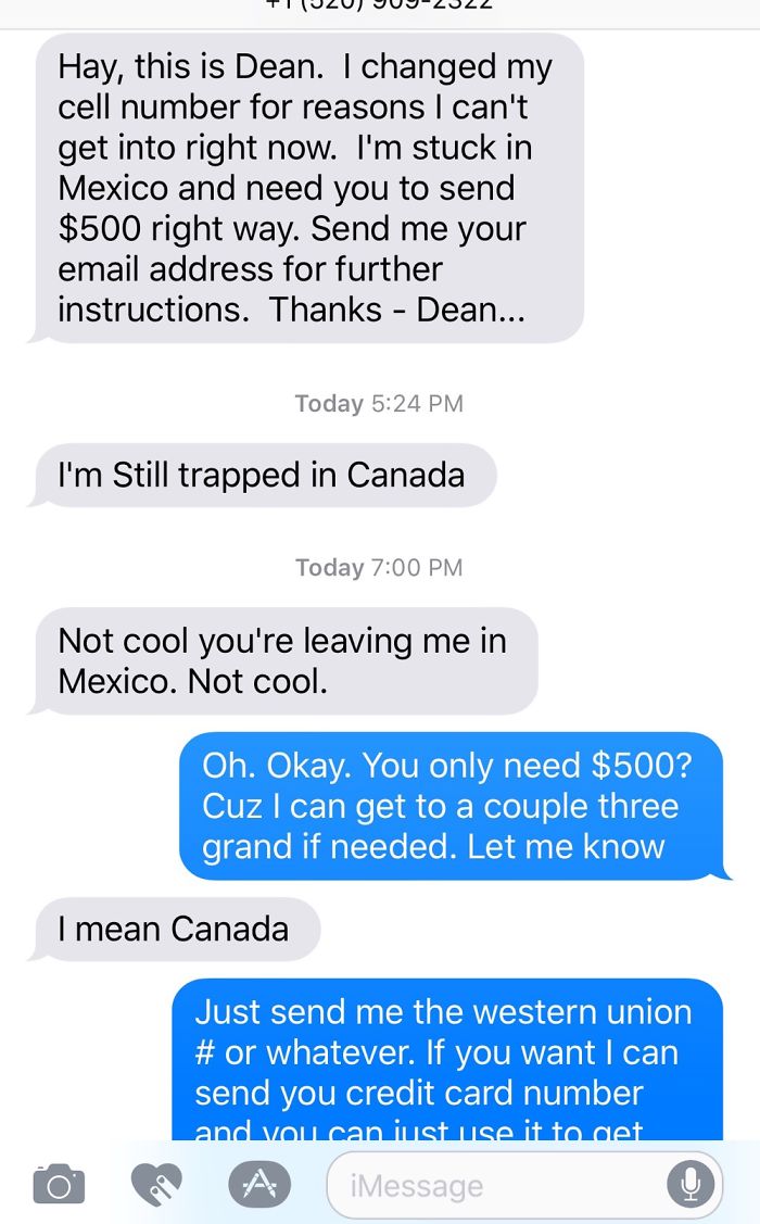 Owning A Text Scammer