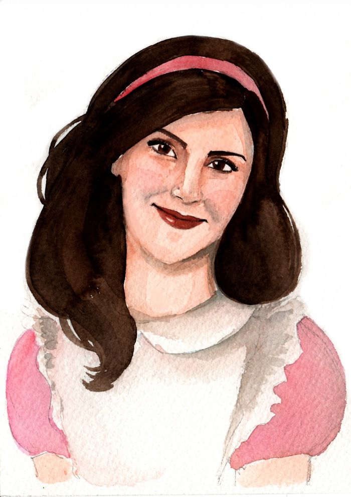 I Drwe Portaits For My Friends That Wanted To Be Disney Princesses