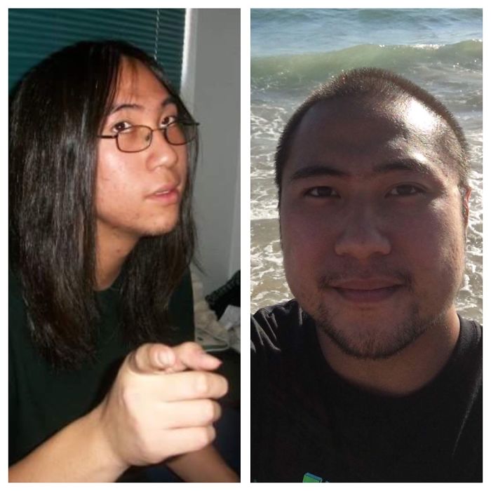 17 Year Old Trying To Get Through The Emo/goth Phase Compared To The 25 Year Old Rn In Progress