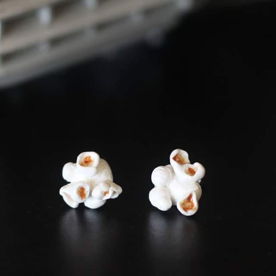 Polymer Clay Pins And Earrings Made By Me