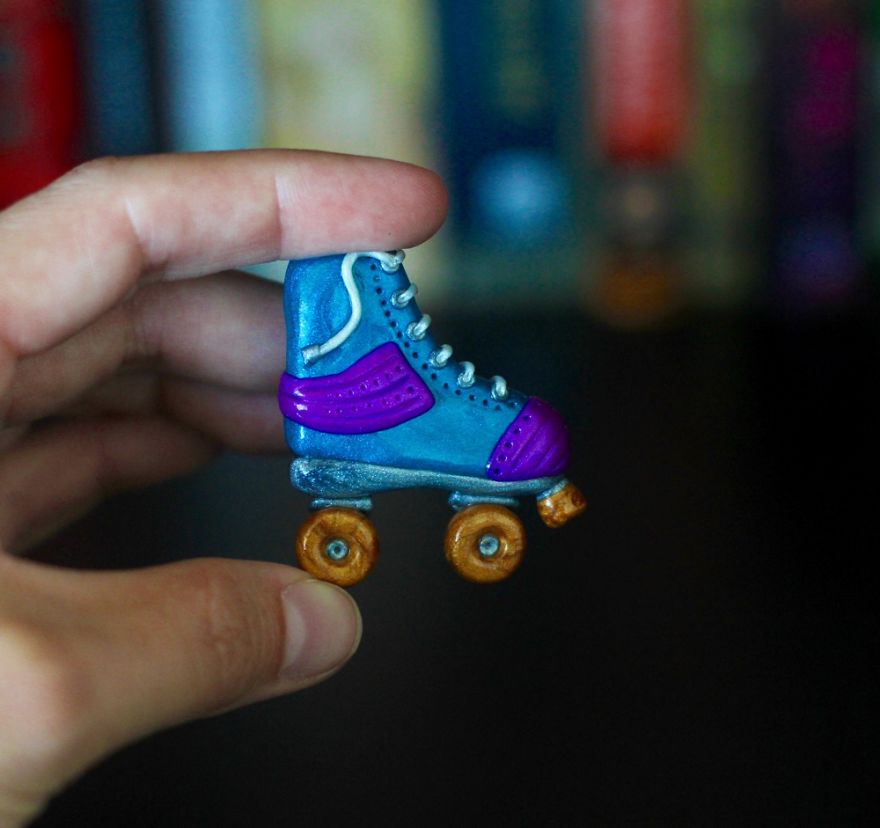 Polymer Clay Pins And Earrings Made By Me