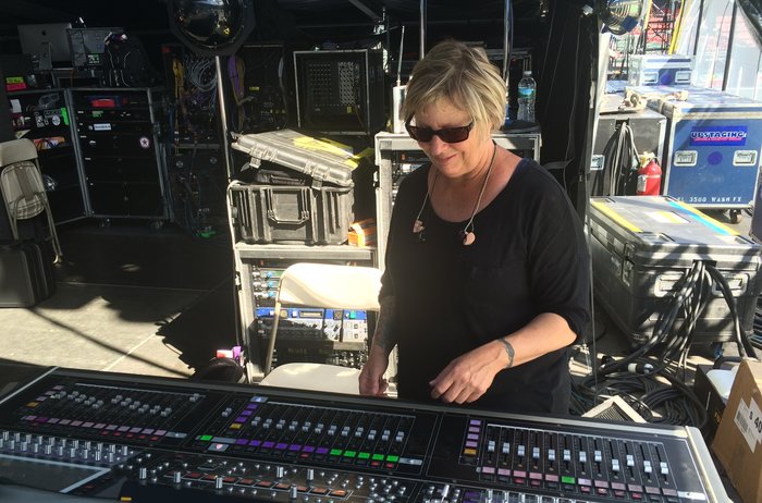 Karrie Keyes Has Been With Pearl Jam For 25 Years. Her Career Dates Back To When, As A Punk-loving Teenager At A Black Flag Show, She Met A Sound Engineer Who Offered Her A Job.