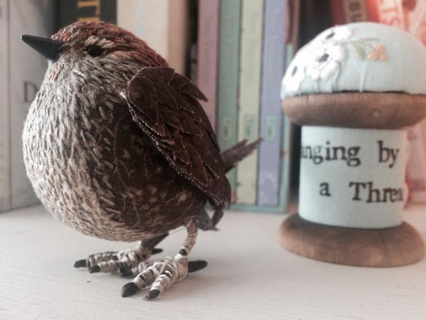 I Make Birds From Fabric And Thread