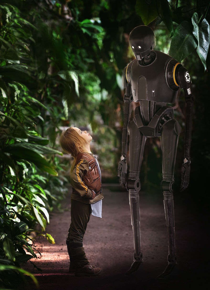 I Photograph My Daughter As Jyn Erso From Rogue One, Star Wars