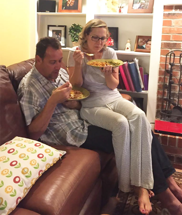 Walked In On My Parents Like This, After 26 Years They Are Still In Love