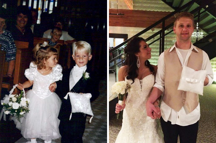 Flower Girl And Ring Bearer Who Finally Got Married