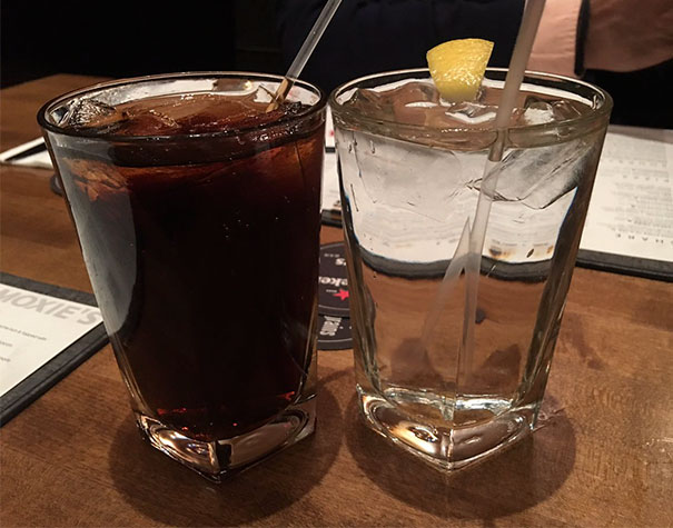 So We Ordered A Coconut Water And This Is What I Got