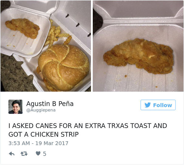 Asked For An Extra Trxas Toast And Look What I Got