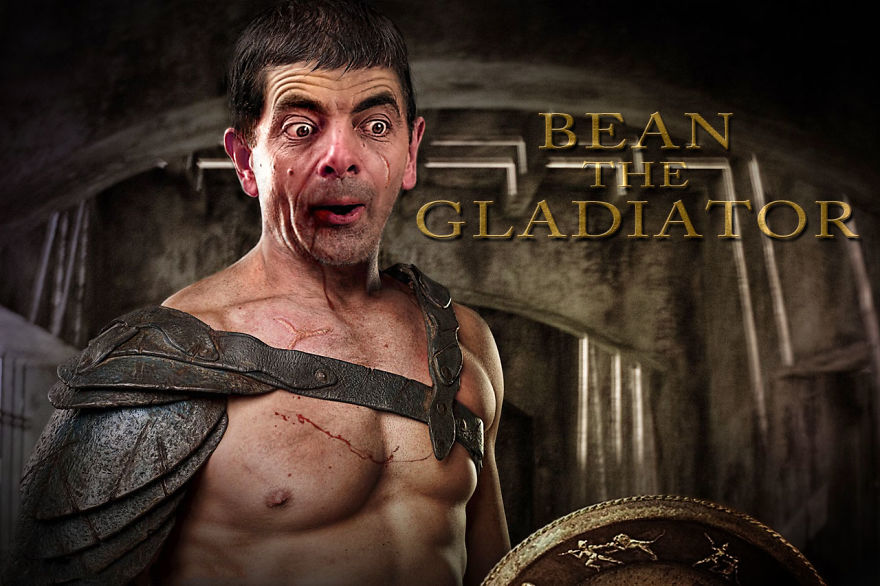 Mr Bean Photoshop