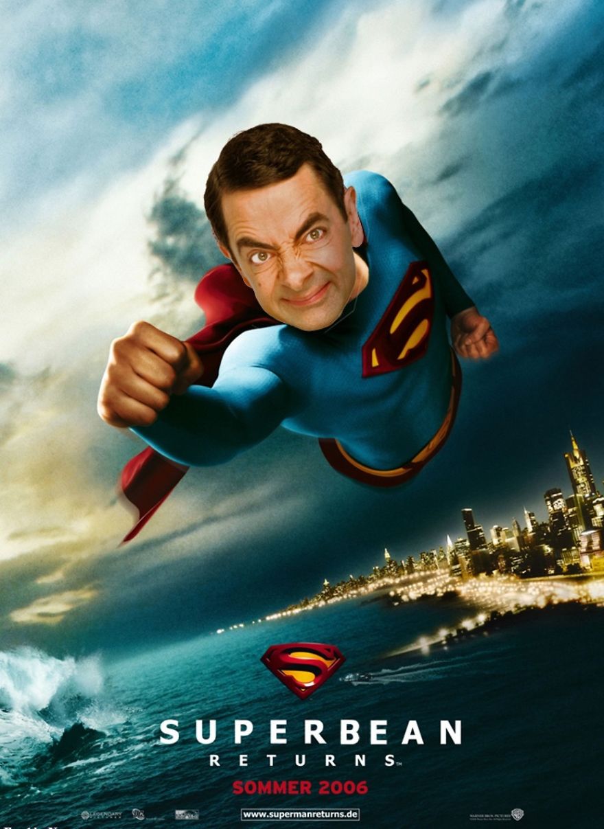 Mr Bean Photoshop
