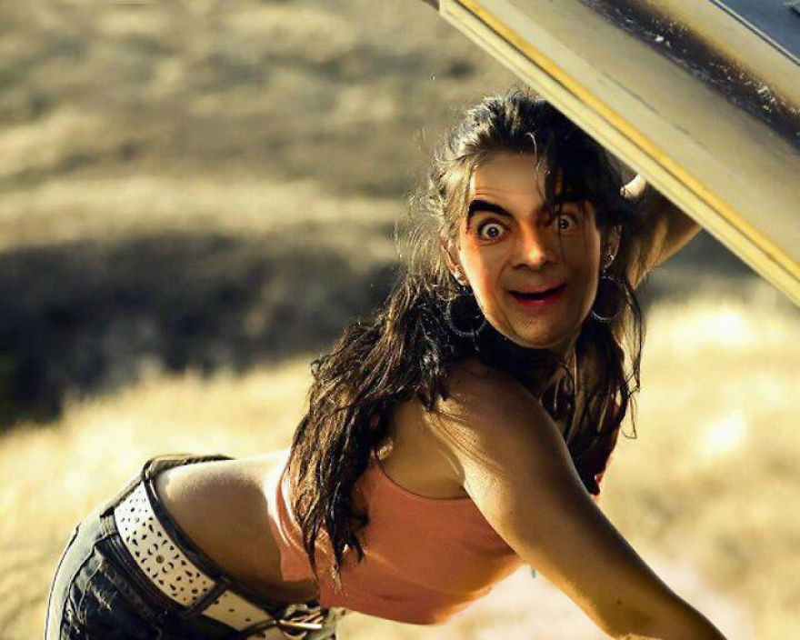Mr Bean Photoshop