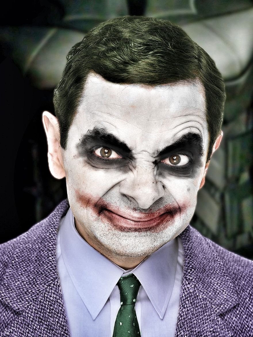 Mr Bean Photoshop