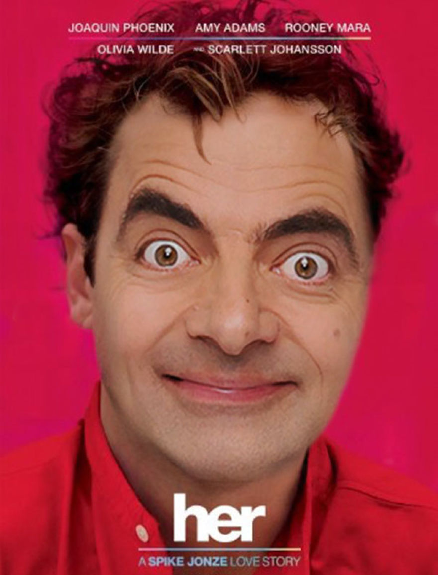 Mr Bean Photoshop