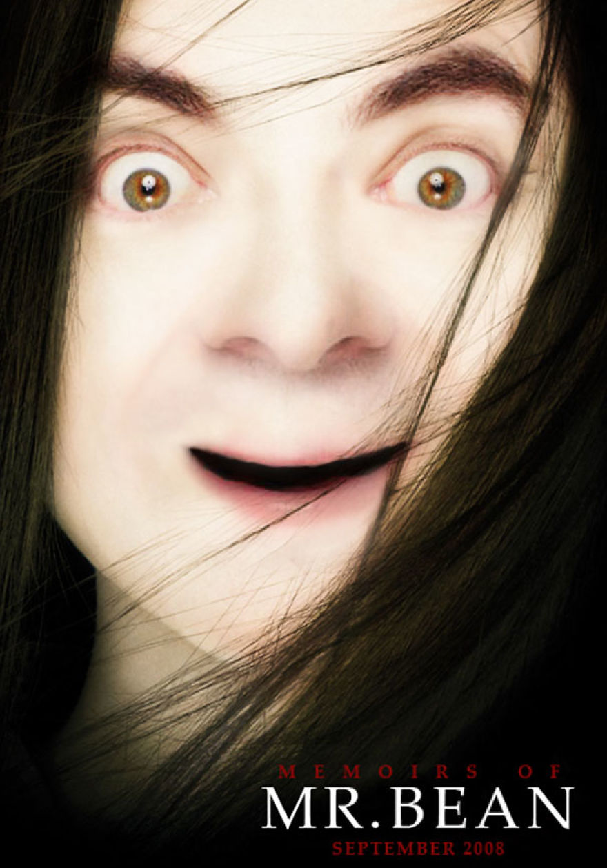 Mr Bean Photoshop