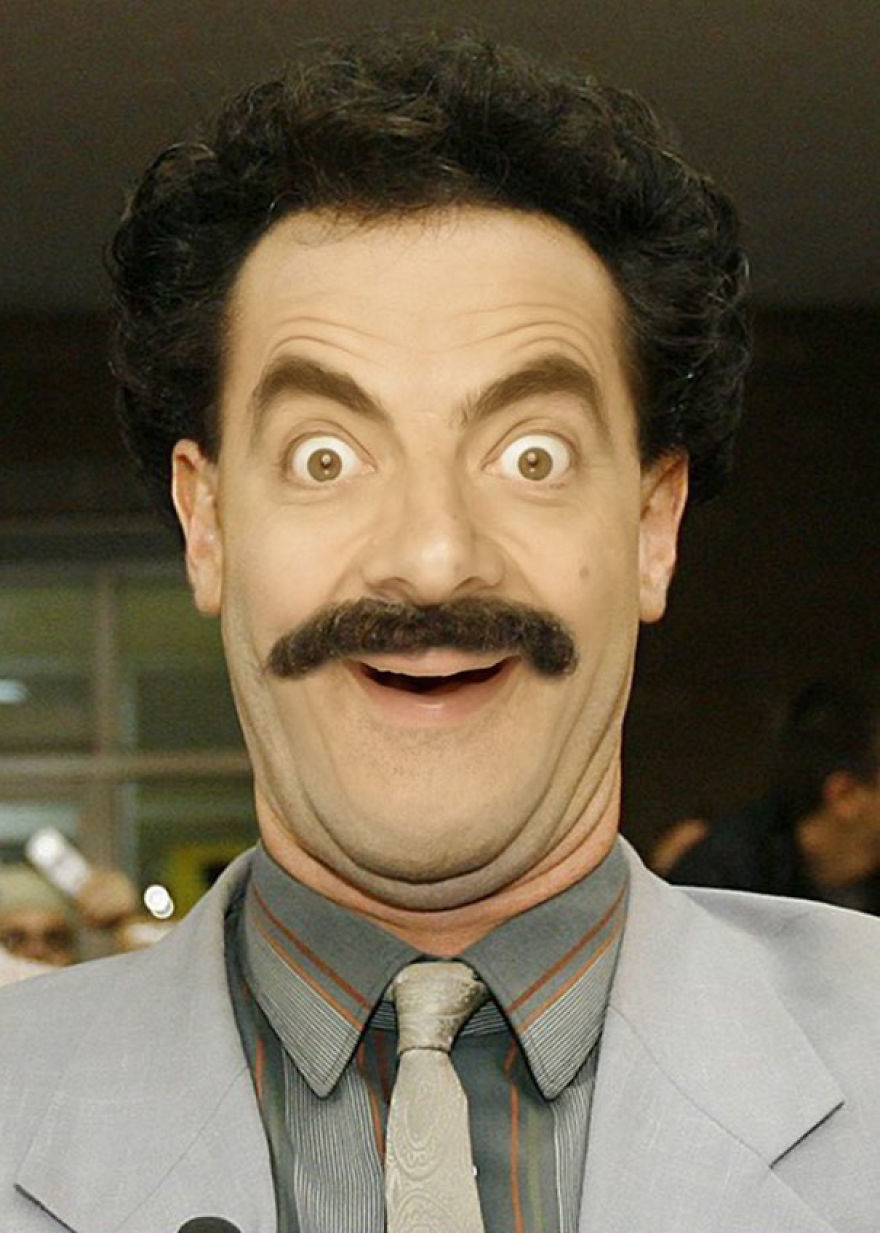 Mr Bean Photoshop