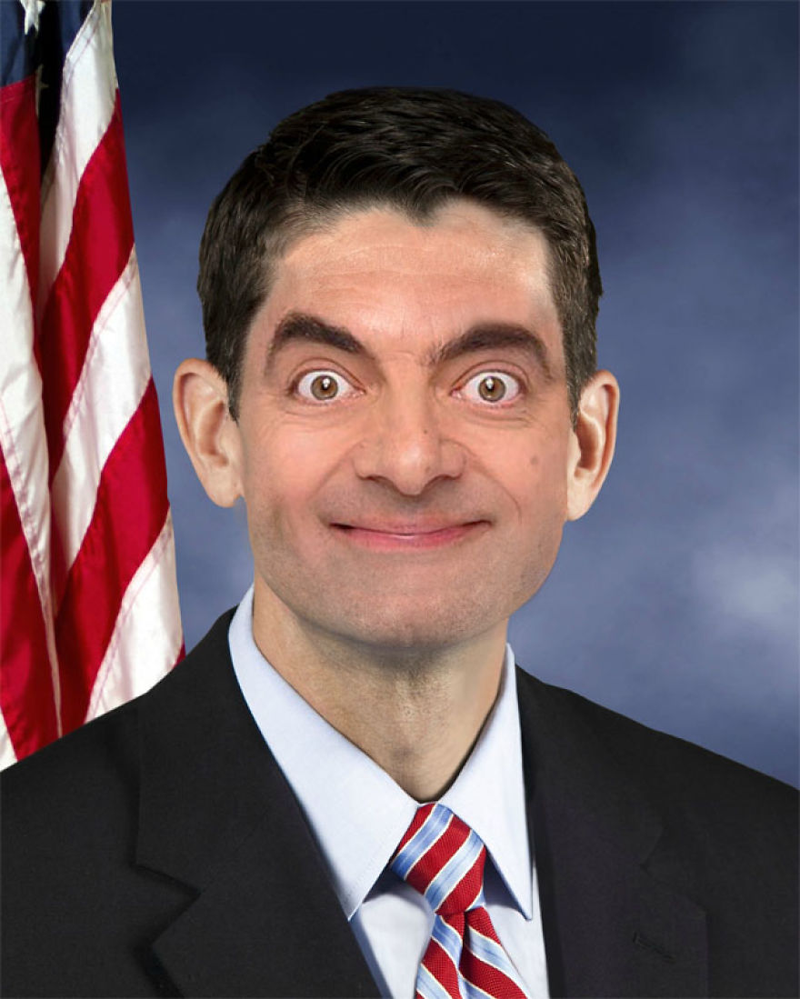 Mr Bean Photoshop