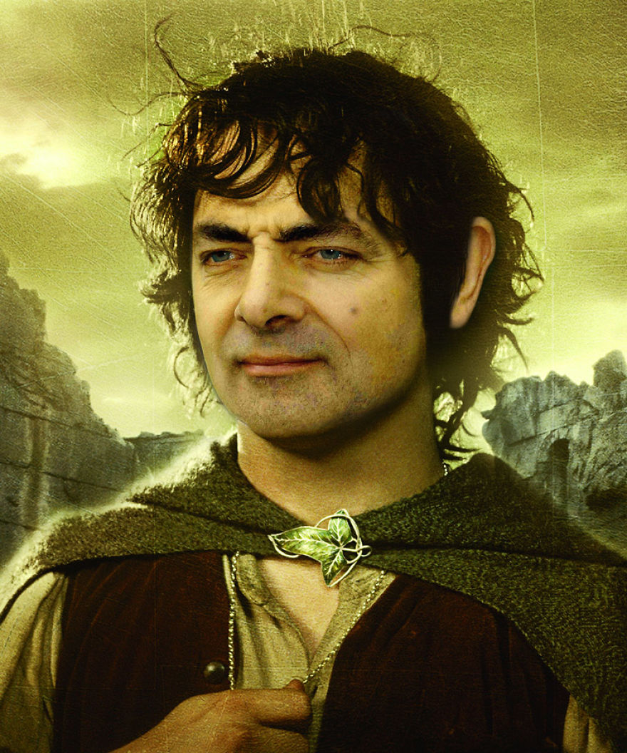 Mr Bean Photoshop