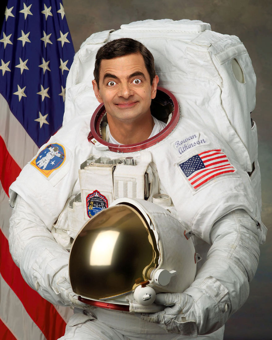 Mr Bean Photoshop